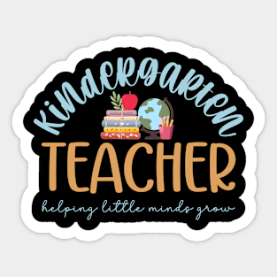 Cute Kindergarten Teacher Sticker